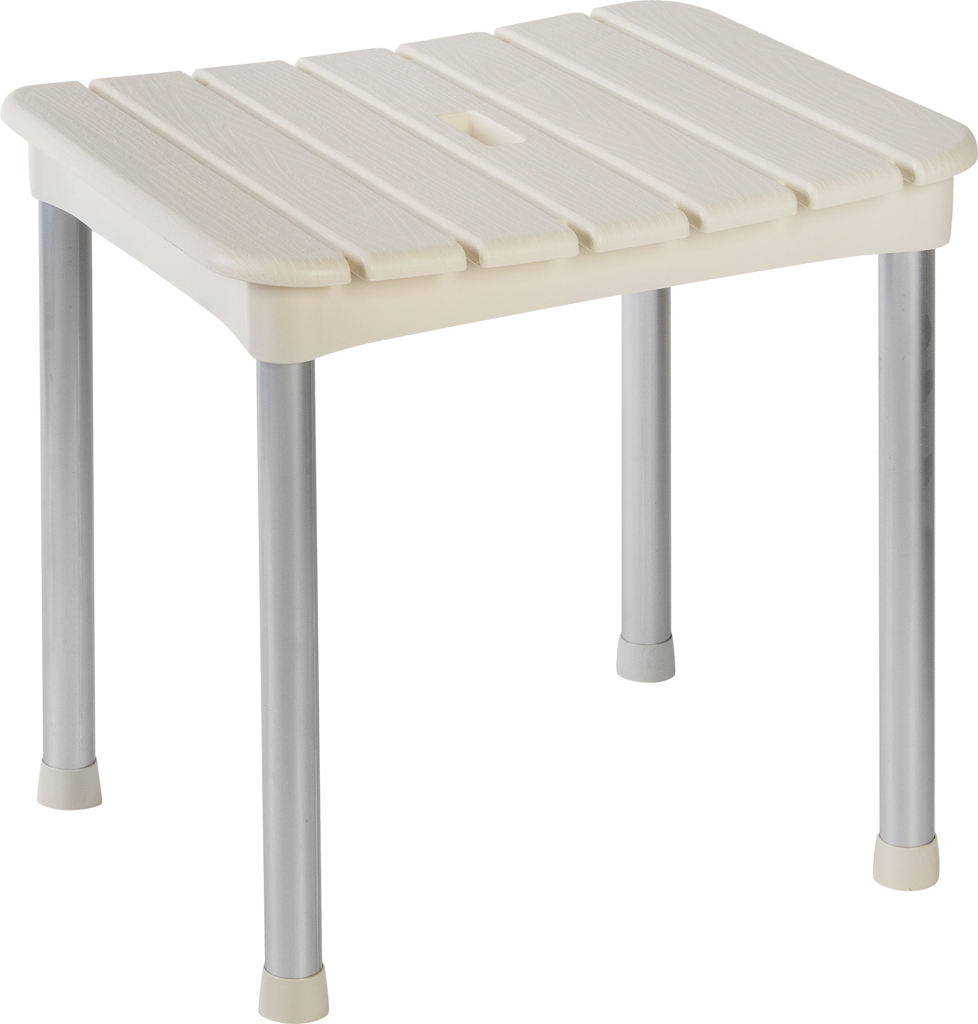 Стул для ванны Primanova 37x30x34 см цвет бежевый