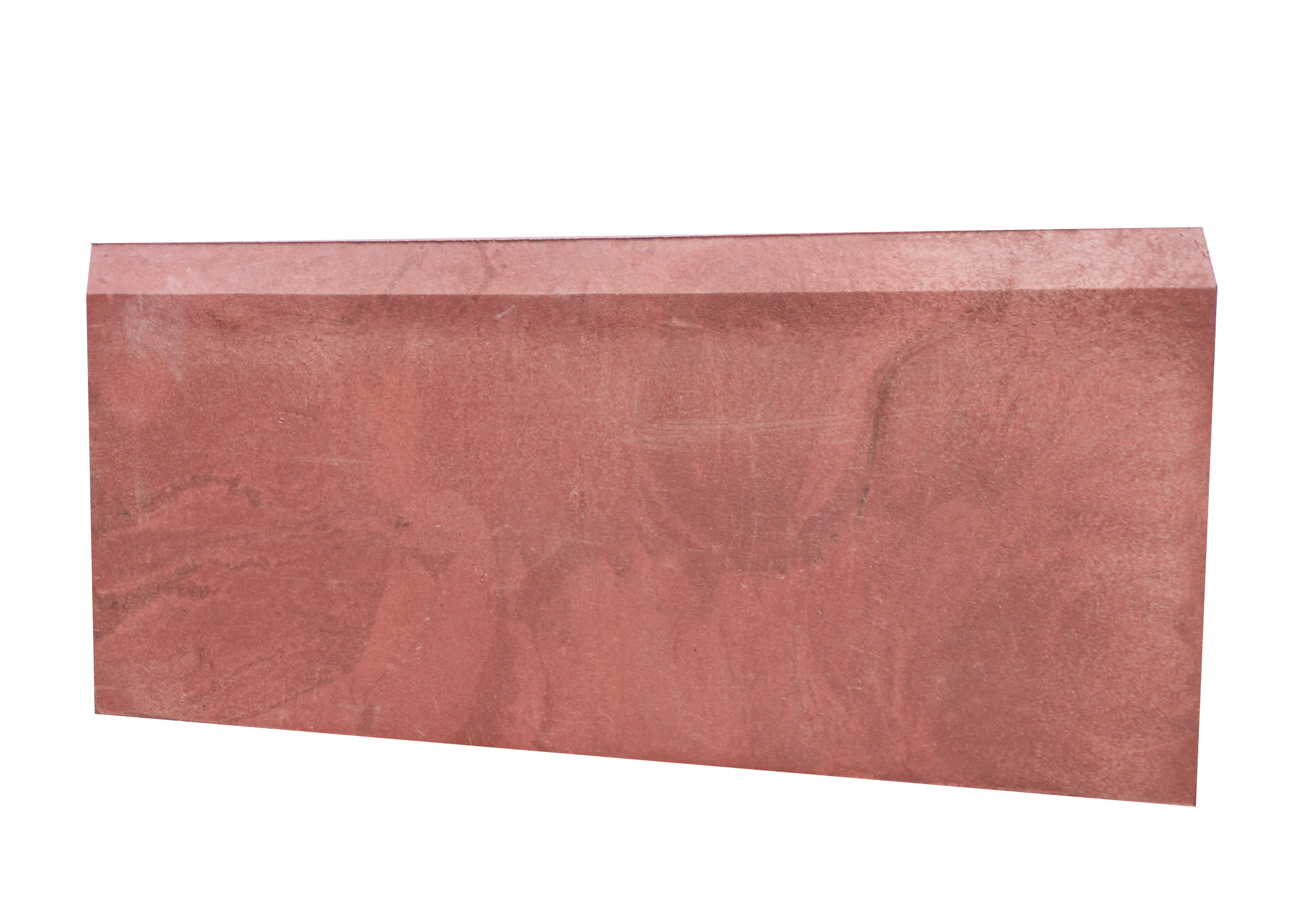 Бордюр полимерпесчаный 500x200x30 мм цвет красный