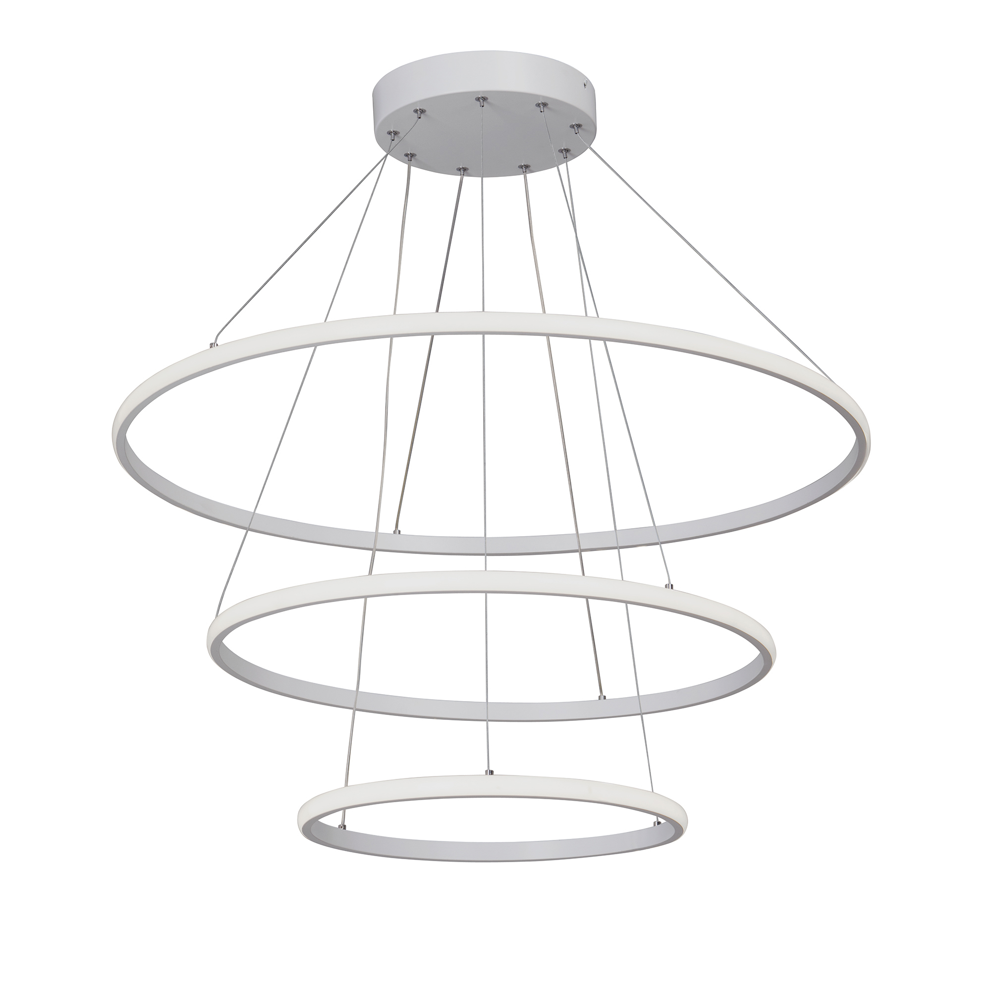 Изображение товара Светильник подвесной светодиодный Вита Трио 18 м² регулируемый RGB белый