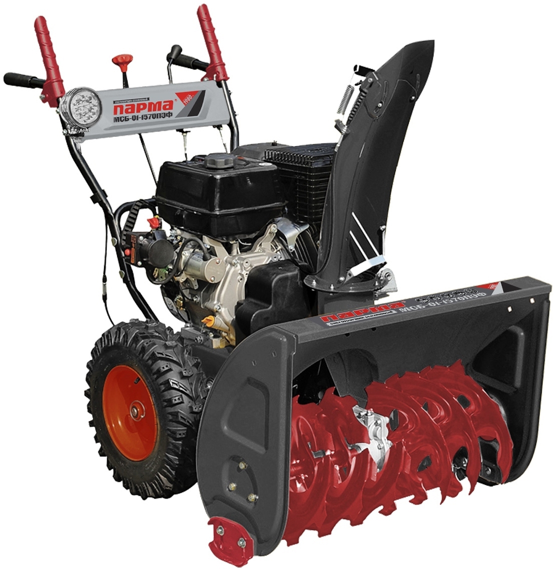 Изображение товара Бензиновый снегоуборщик ПАРМА МСБ-01-1570ПЭФ 70 см 15 л.с.