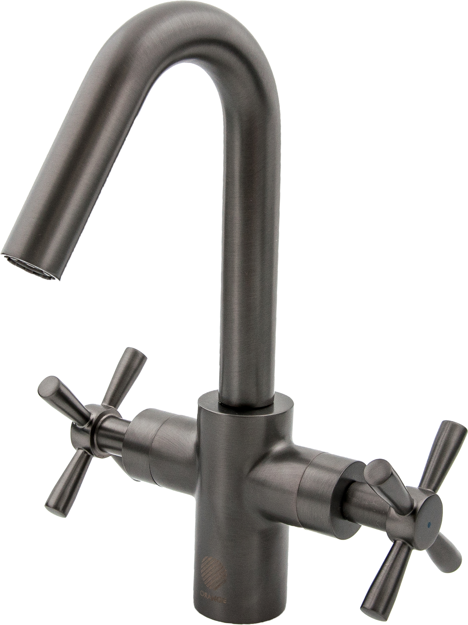 Изображение товара Смеситель для раковины Orange Tim цвет графит