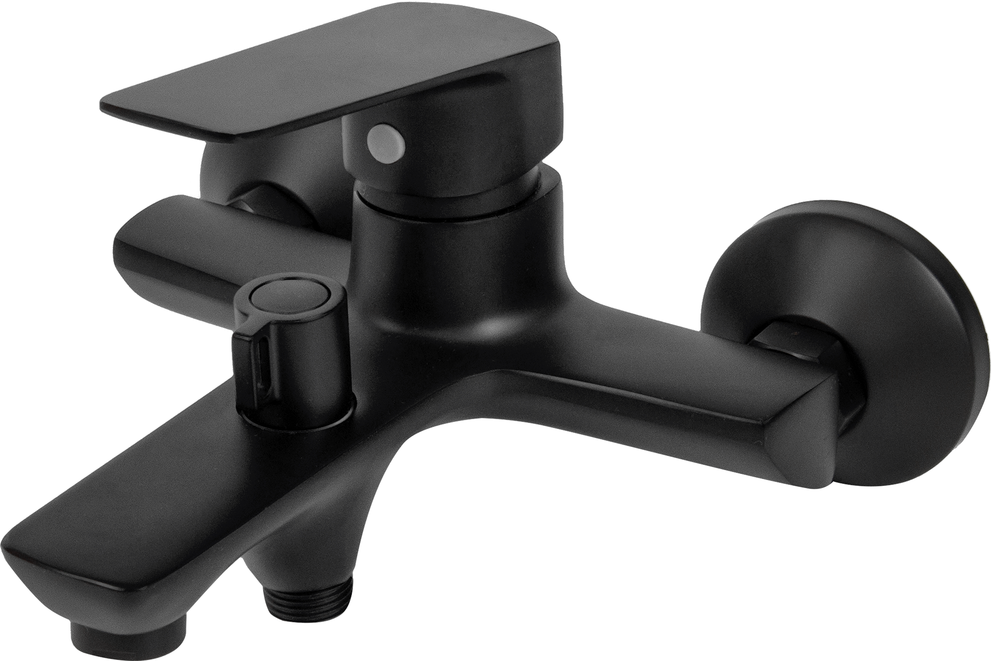 Изображение товара Смеситель для ванны Orange Digo однорычажный цвет чёрный