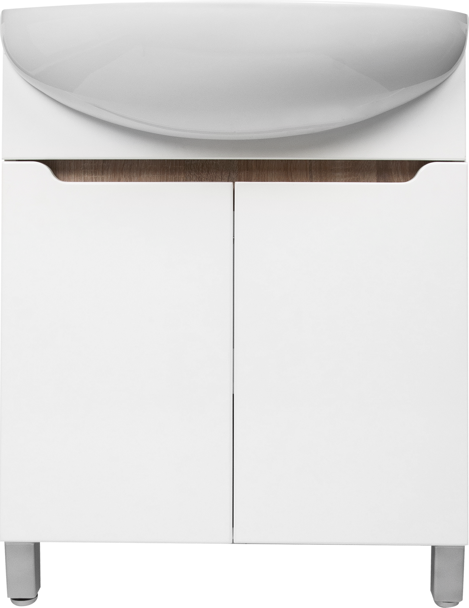 Изображение товара Тумба под раковину напольная «Руан" 60 см цвет белый