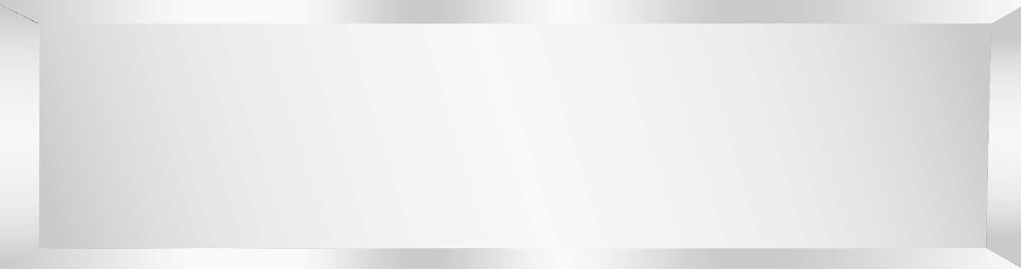 Изображение товара Зеркальная плитка Omega Glass NNLM40 прямоугольная 40x10 см глянцевая цвет серебро 1 шт.