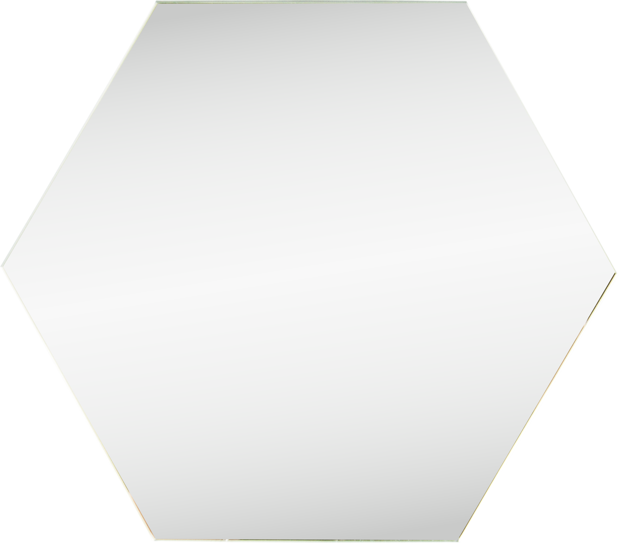 Зеркальная плитка Omega Glass NNLM61 сота 20x17.3 см глянцевая цвет серебро 1 шт.