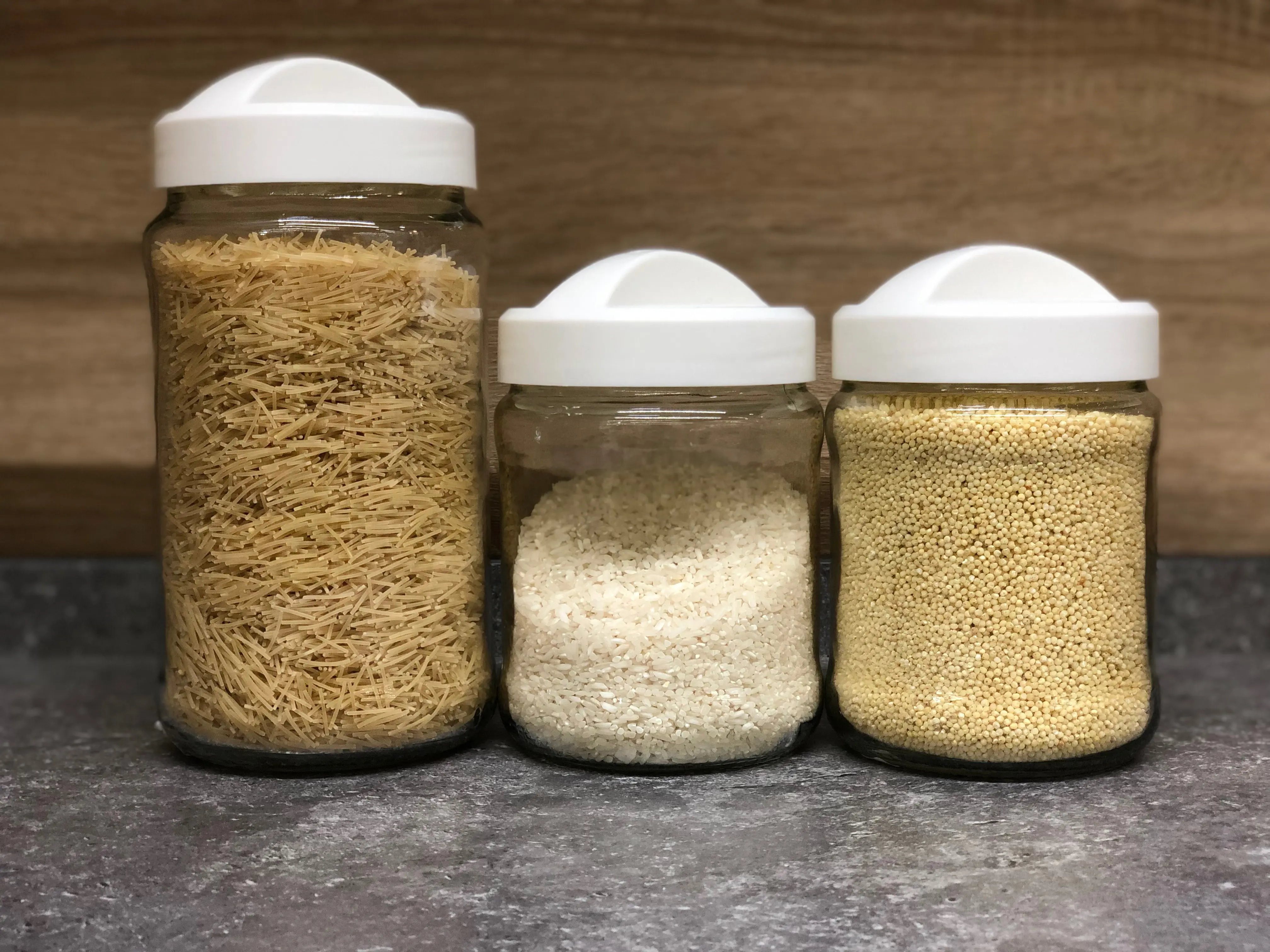 Банка для сыпучих продуктов Avena MIO 1.58 л стекло - 9