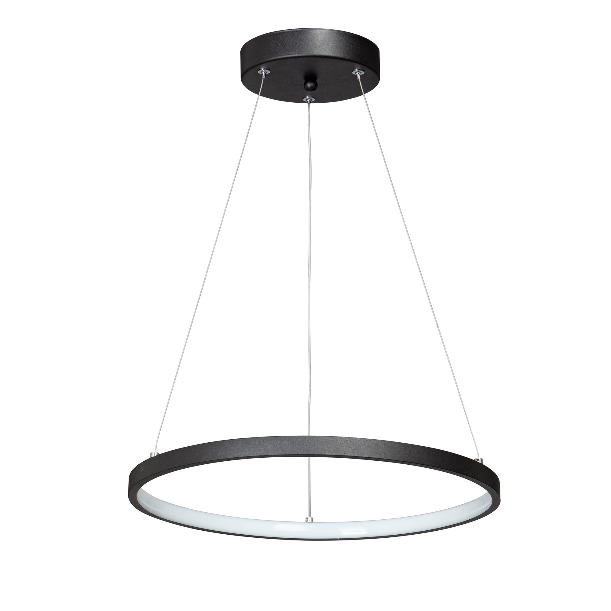 Изображение товара Светильник подвесной светодиодный «Вита», 9 м², регулируемый свет, цвет черный