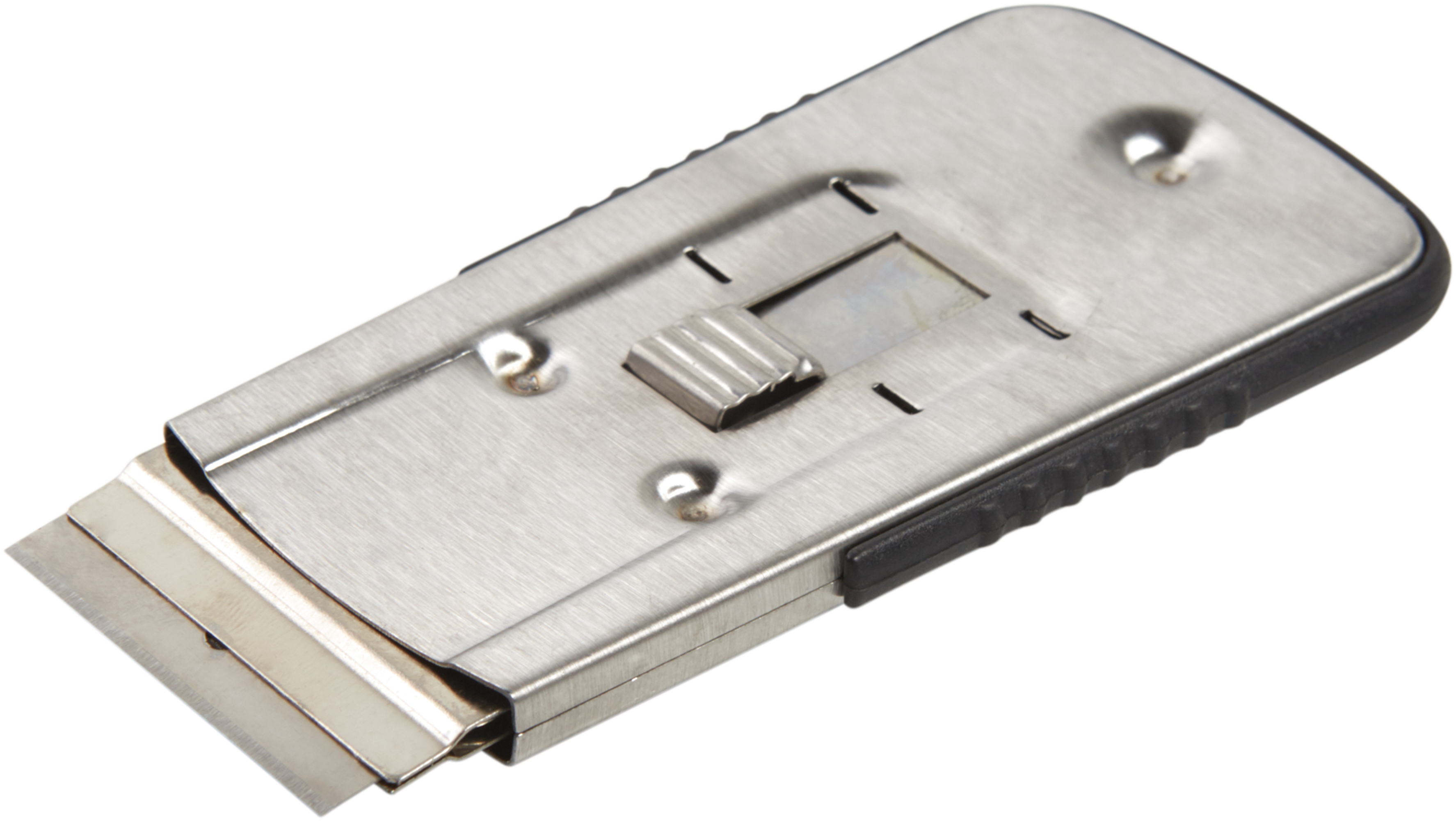 Изображение товара Металлический скребок для стеклокерамических поверхностей с пластиковой ручкой