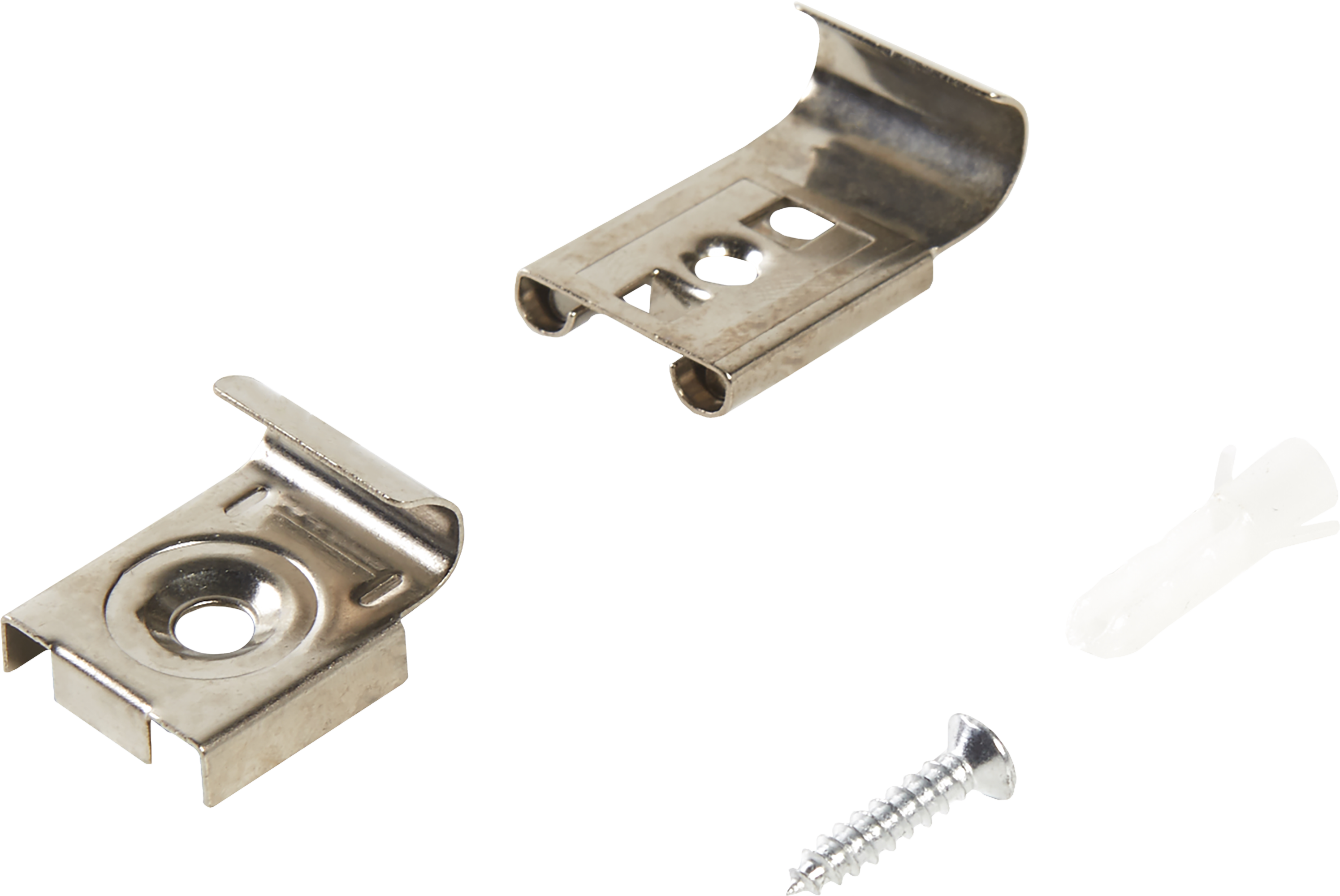 Изображение товара Набор креплений Sensea для зеркала зажимной, нержавеющая сталь, 2 шт