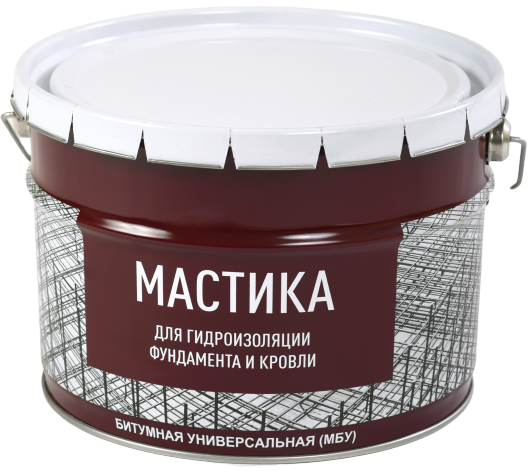Изображение товара Мастика битумная универсальная, 10 кг
