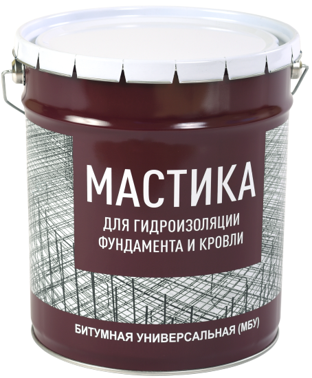 Изображение товара Мастика битумная универсальная, 16 кг