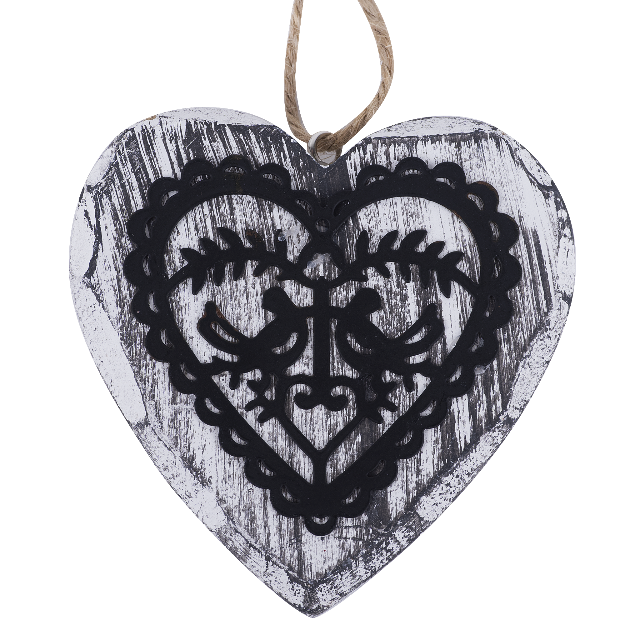 Изображение товара Ёлочное украшение деревянное «Сердце»