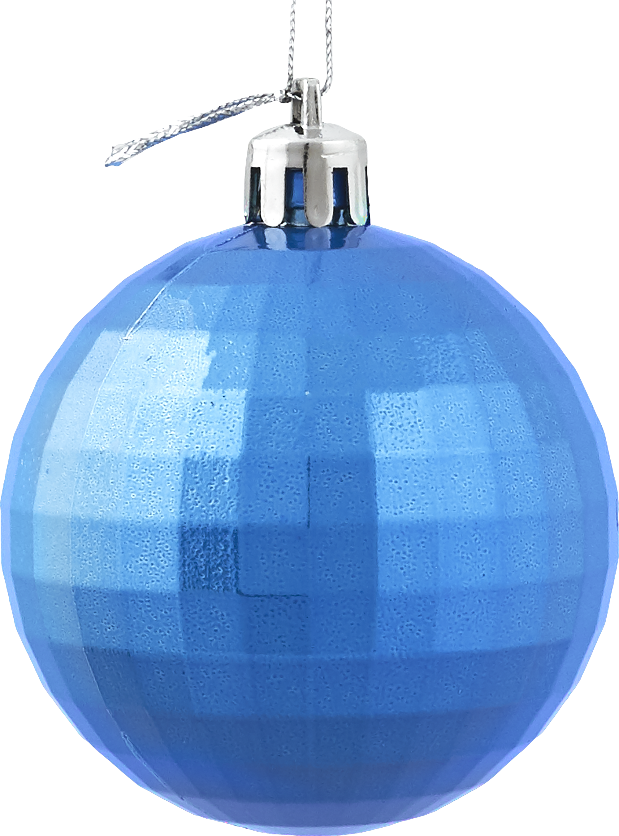 Изображение товара Шар ёлочный «Диско» 6 см, пластик, цвет синий