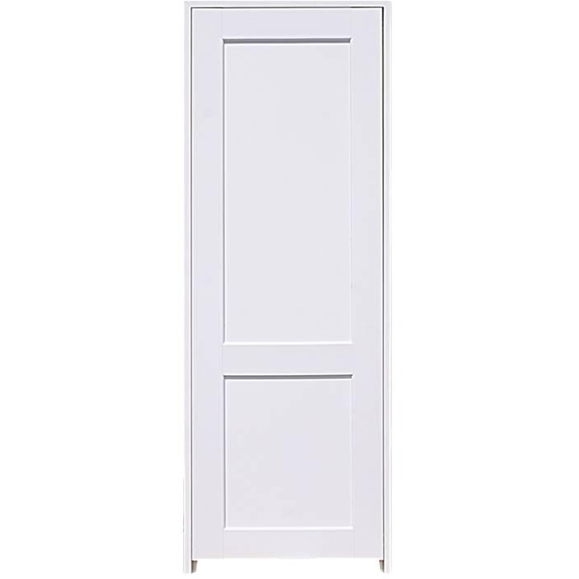 Изображение товара Блок дверной глухой с замком и петлями в комплекте Акваплюс 90x200 см ПВХ