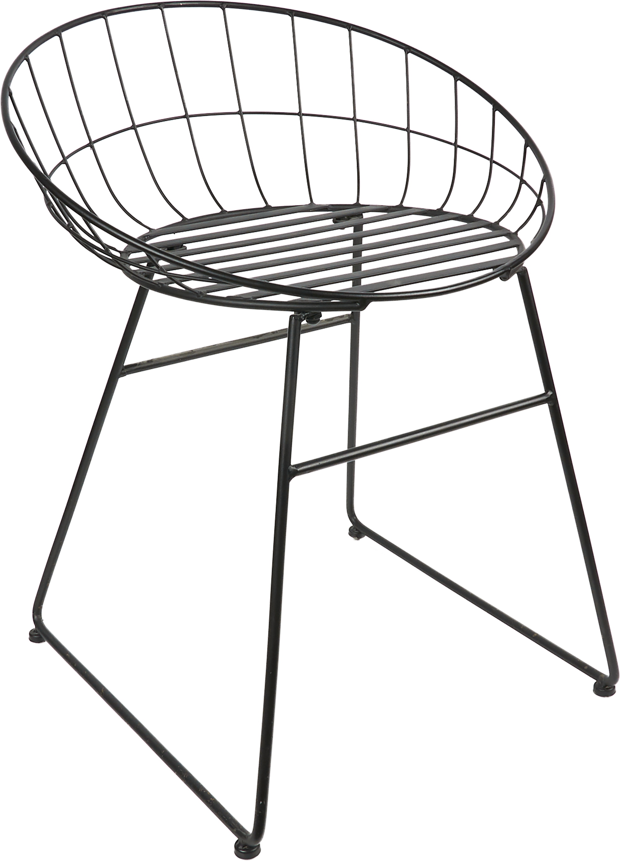 Изображение товара Стул металлический 49x50x64 см цвет чёрный