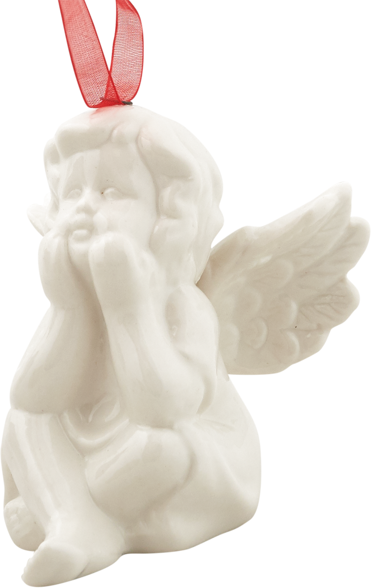Изображение товара Украшение ёлочное «Ангелочек», 9 см, керамика
