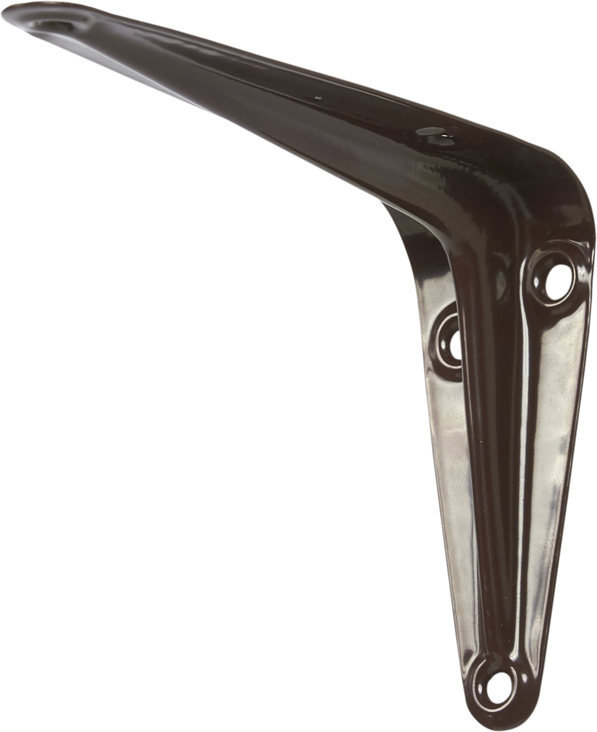 Изображение товара Кронштейн для полки Utility 7.5x10 см нагрузка до 10 кг металл цвет коричневый