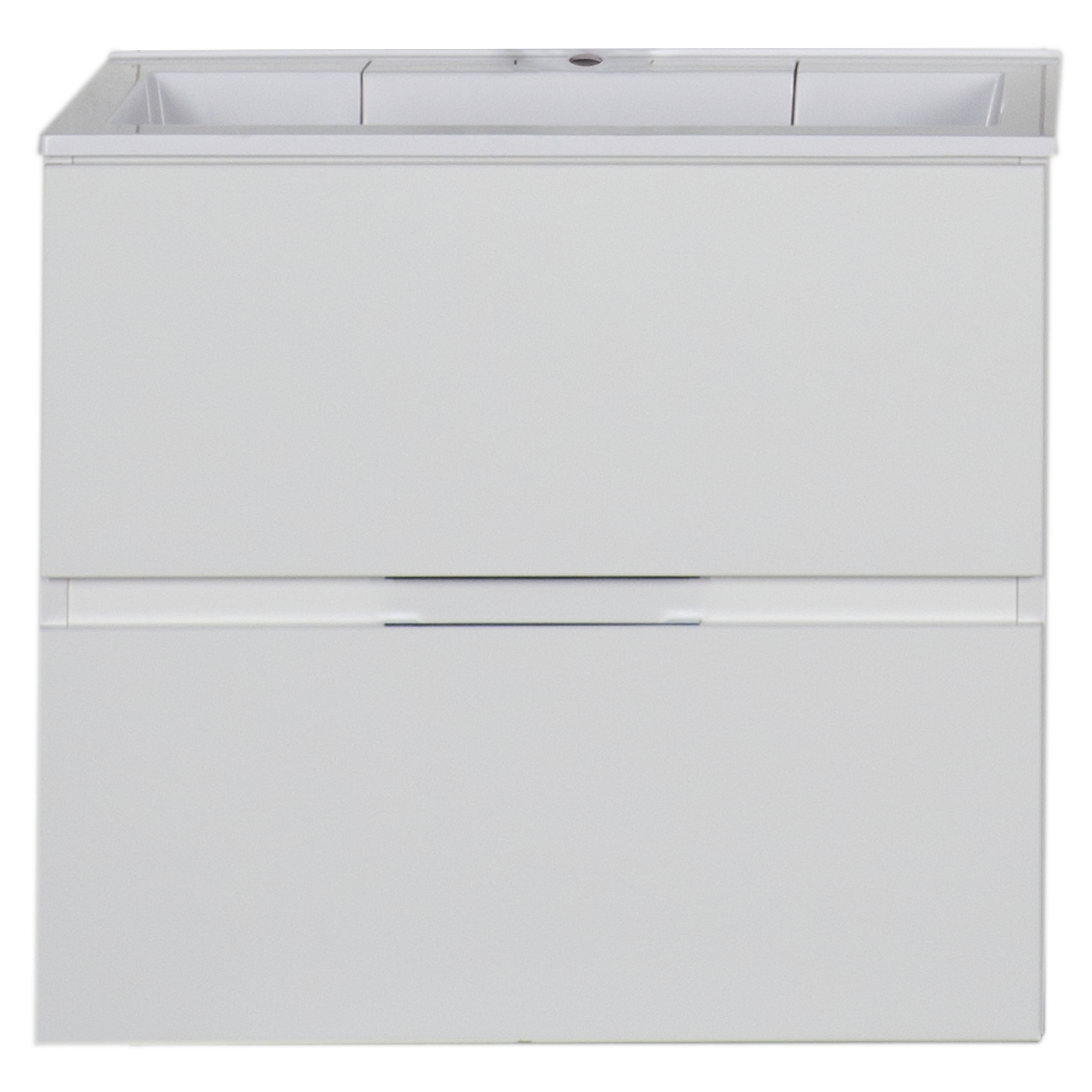 Изображение товара Тумба под раковину подвесная «Алвита» 70 см цвет белый глянец