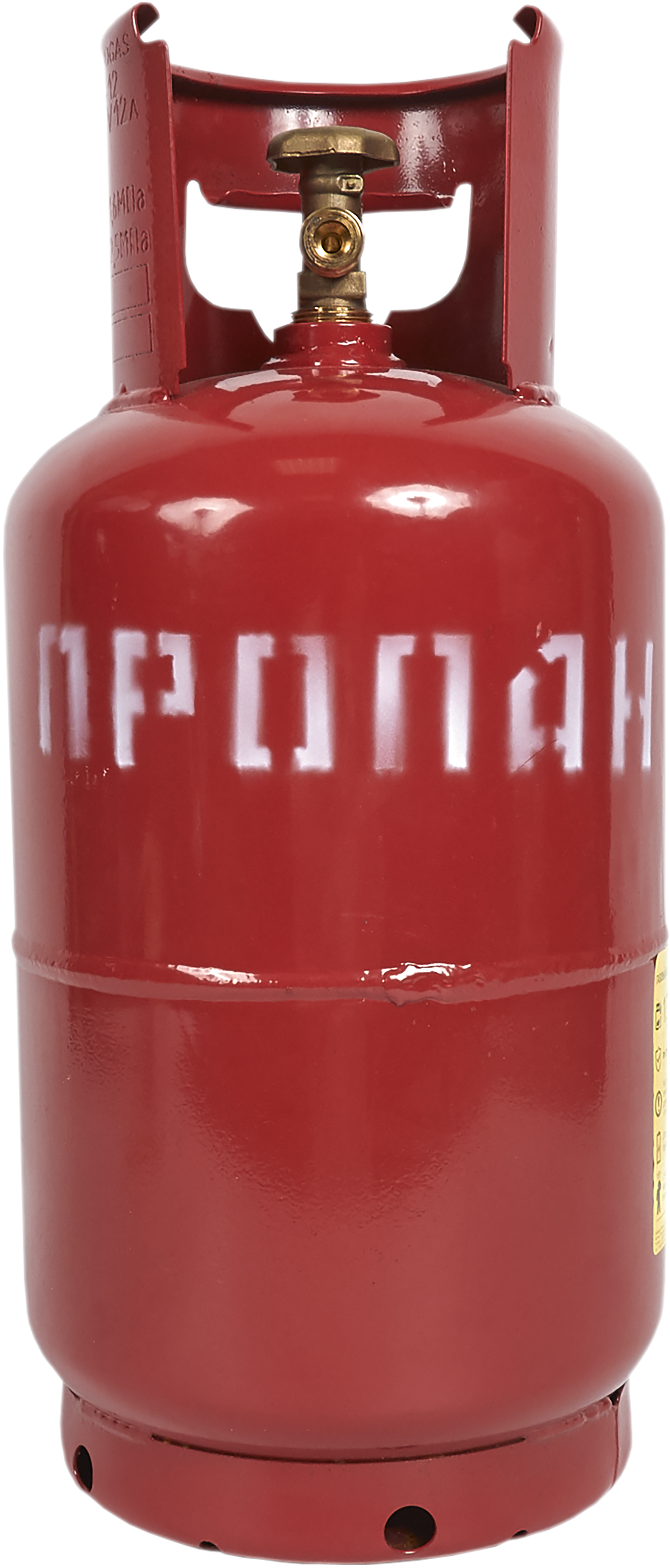 Газовый баллон с вентилем ВБ-2 с предохранительным клапаном 12 л