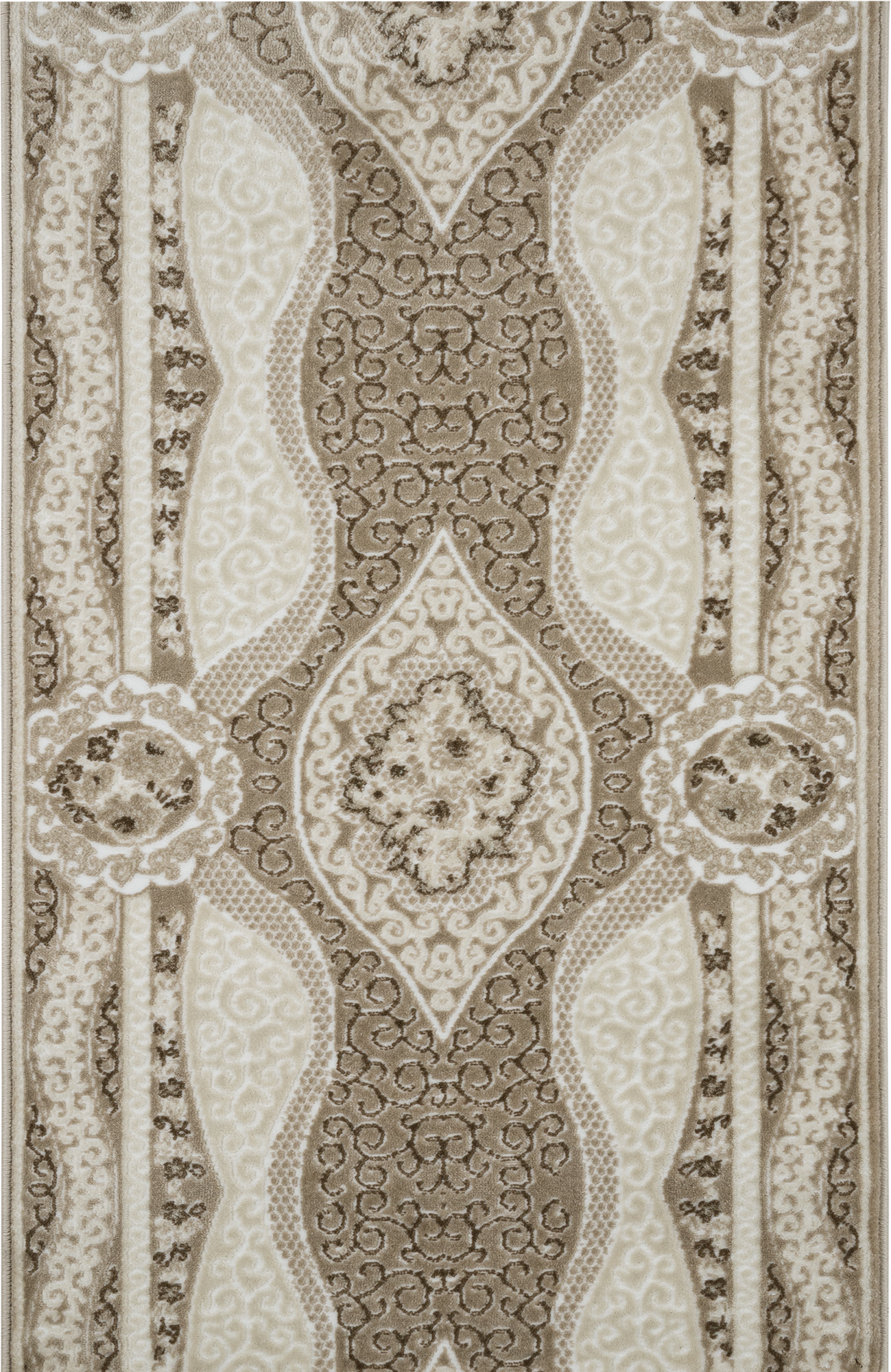 Изображение товара Дорожка ковровая Каскад 81803-24055 80 см бежевый ворс для интерьера