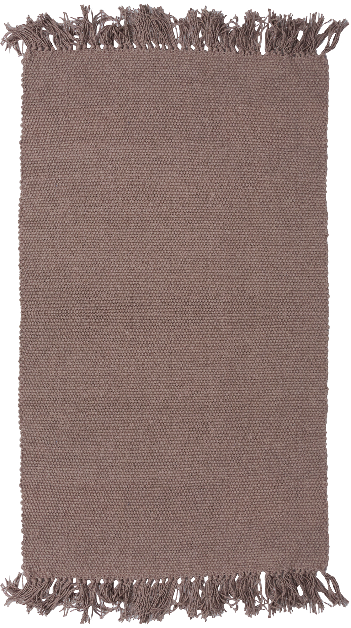 Изображение товара Коврик хлопок Inspire Basic 50x80 см коричневый для интерьера дома