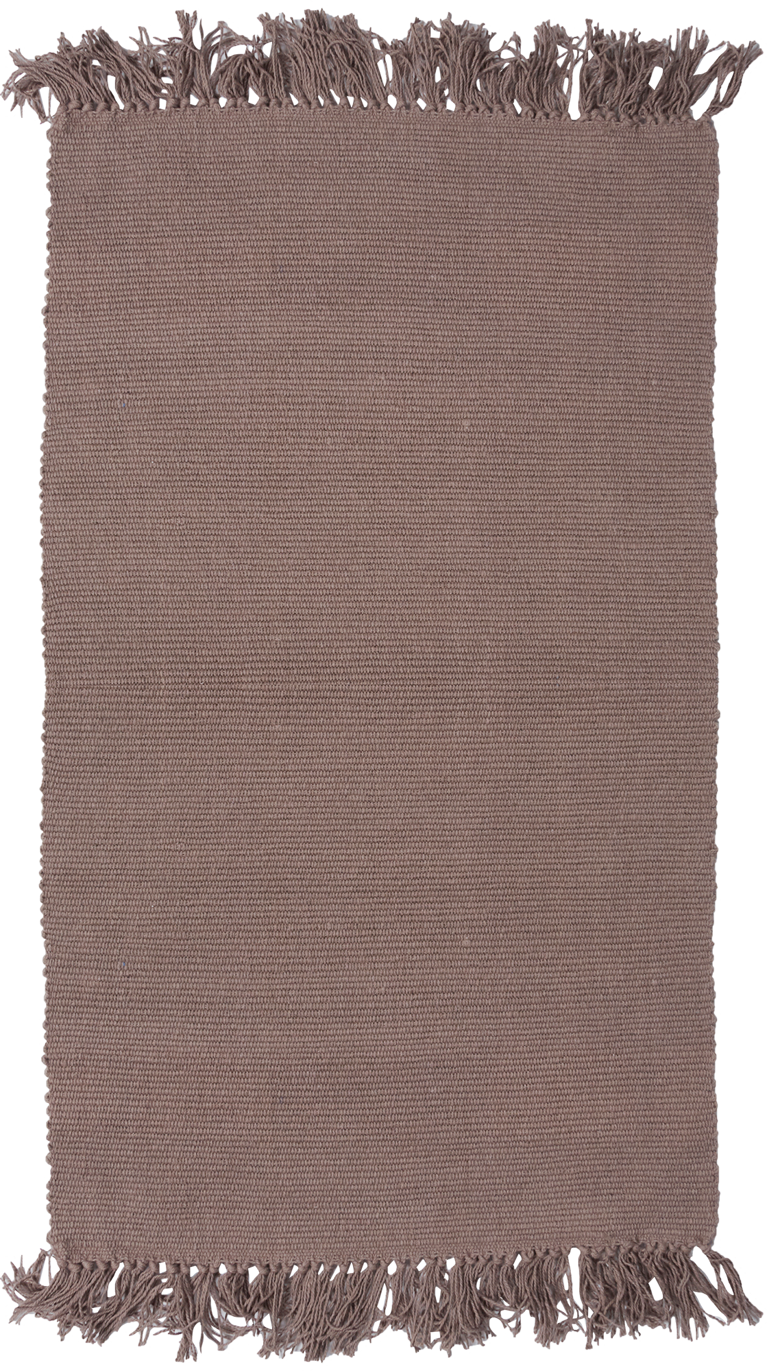 Коврик хлопок Inspire Basic 50x80 см цвет коричневый
