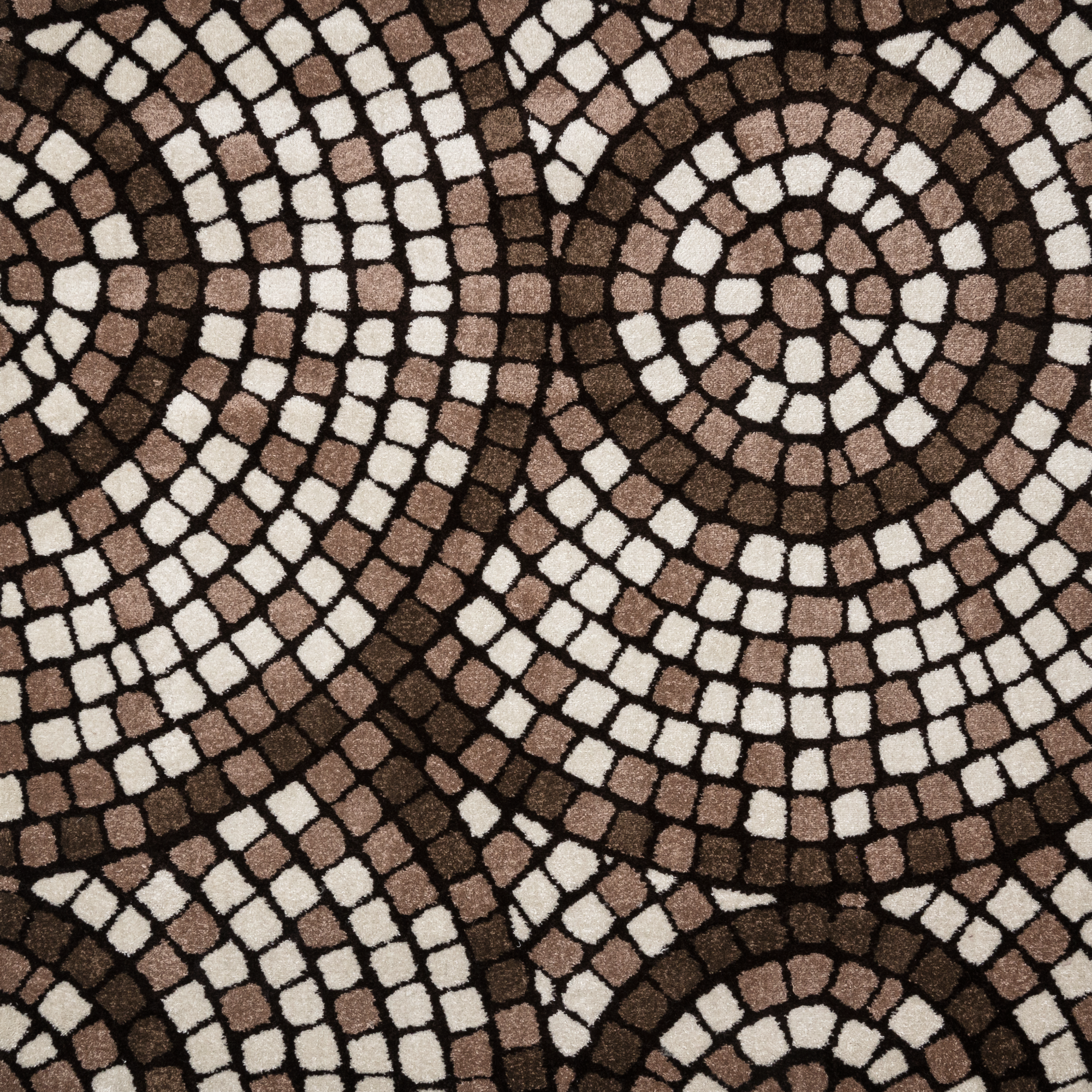 Изображение товара Ковровое покрытие Мозаика 2358A5 2 м коричневый/бежевый для дома и офиса