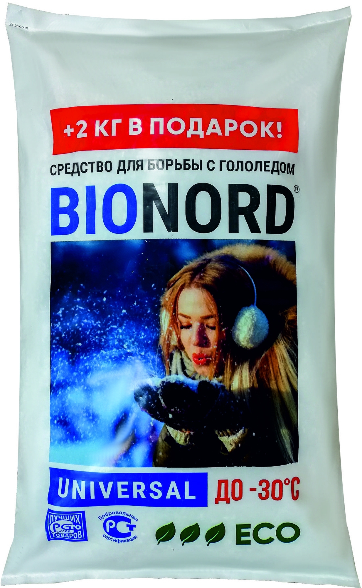 Изображение товара Антигололедный реагент Bionord Universal 12 кг
