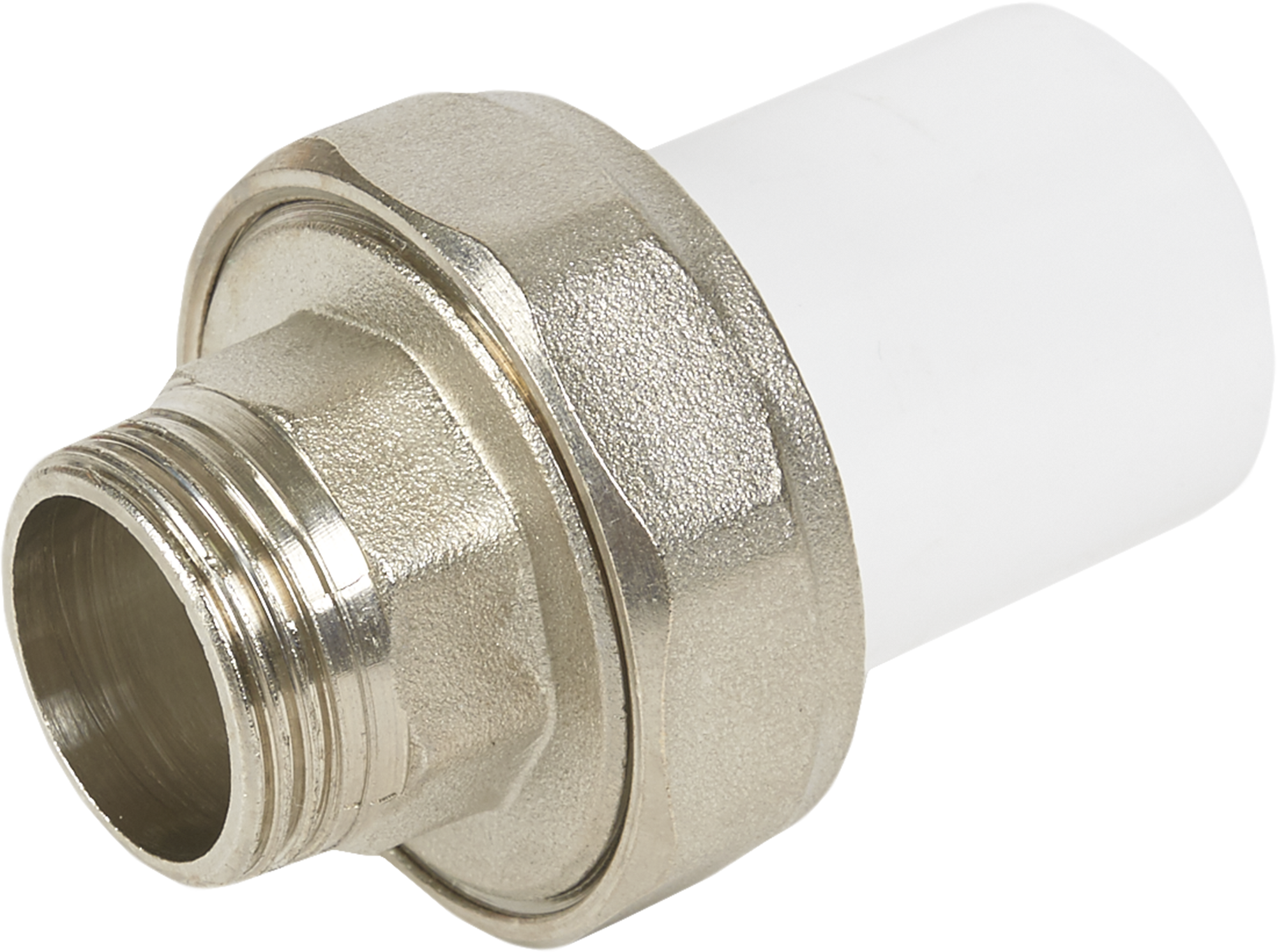 Изображение товара Муфта разъемная РВК 1x25 мм НР ВП полипропилен для труб водоснабжения