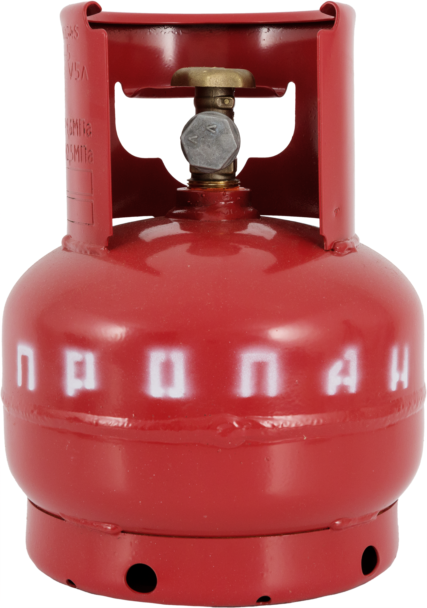 Изображение товара Газовый баллон с вентилем ВБ-2 ПК 5л дляPropane и бутана, Беларусь