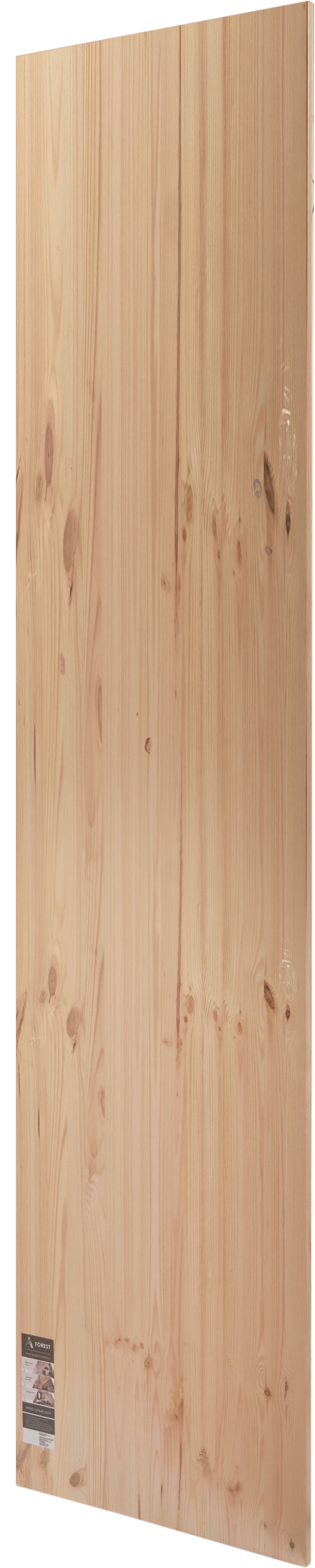 Мебельный щит 2500x600x18 мм хвоя сорт A/B - 5