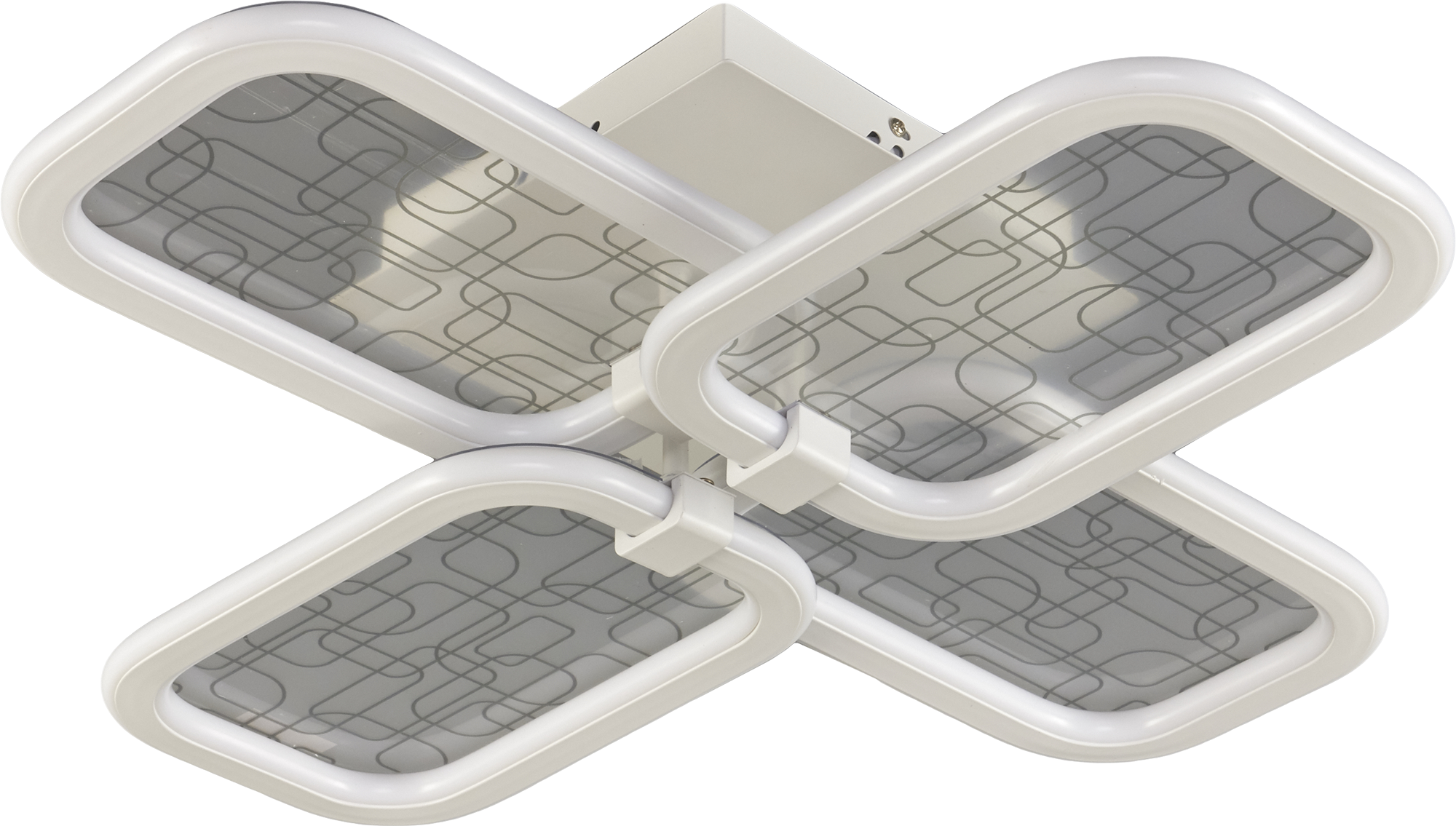 Изображение товара Светильник настенно-потолочный светодиодный «Мадлен» с пультом управления, 30 м², регулируемый свет, цвет белый