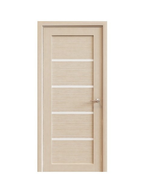 Изображение товара Дверь межкомнатная глухая Napoly 70x200 см, шпон, цвет дуб белёный