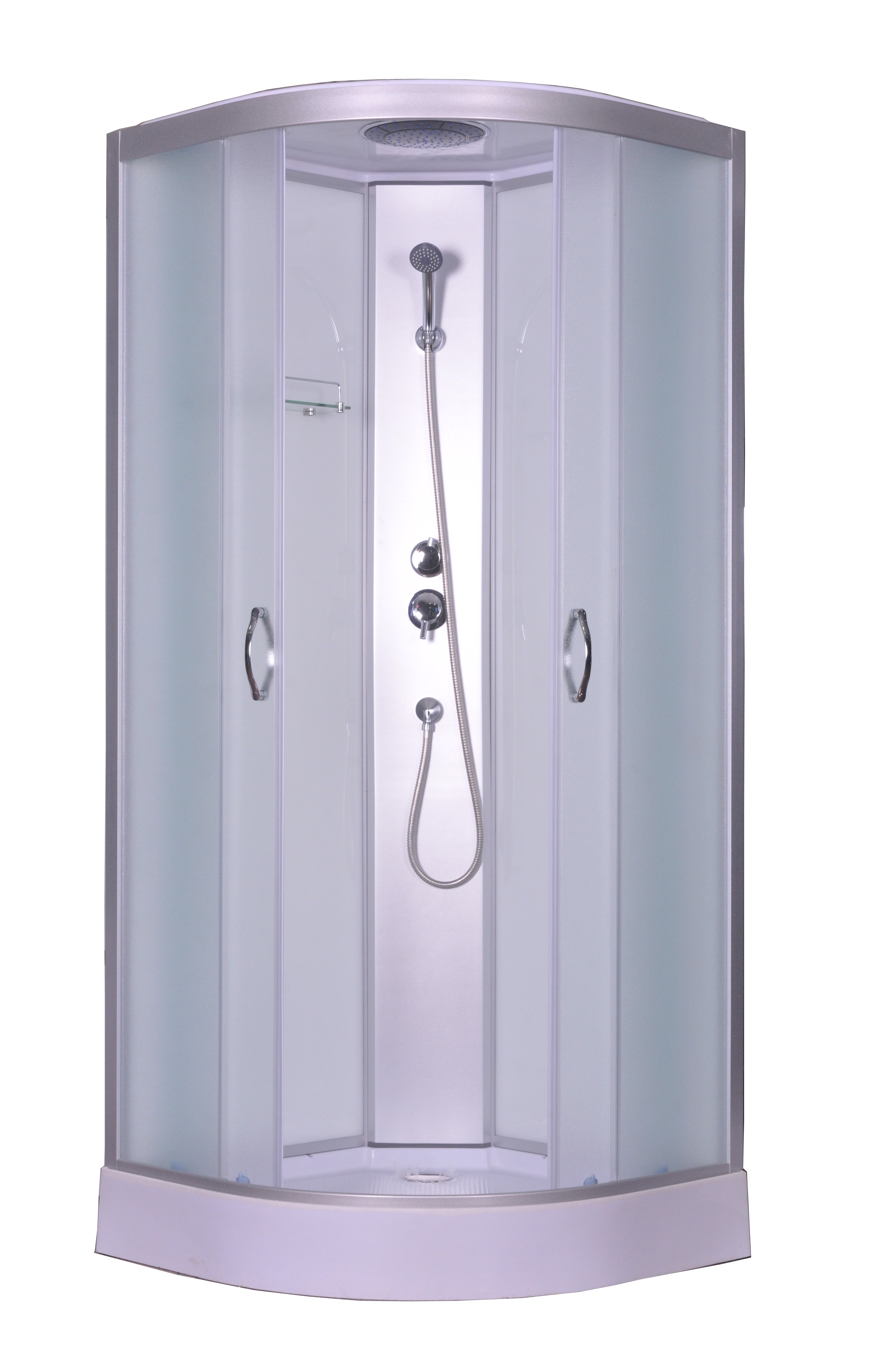 Изображение товара Душевая кабина Mario Rio низкий поддон 85х85 см прозрачное стекло