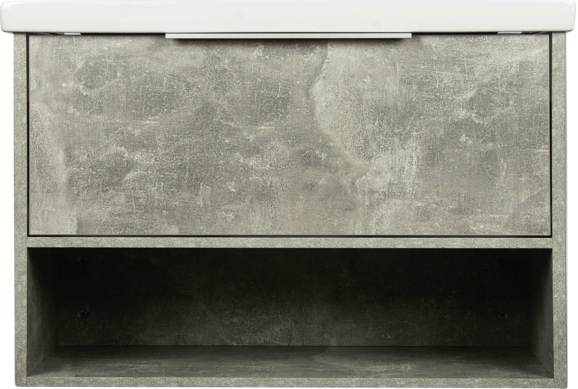 Изображение товара Тумба под раковину универсальная «Дана» 90 см, цвет серый цемент