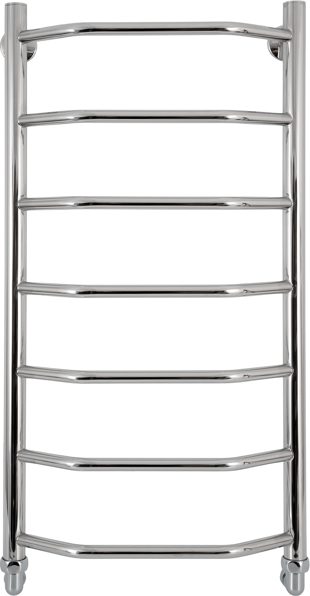 Изображение товара Водяной полотенцесушитель М6 80x40 см нержавеющая сталь с полимерным покрытием