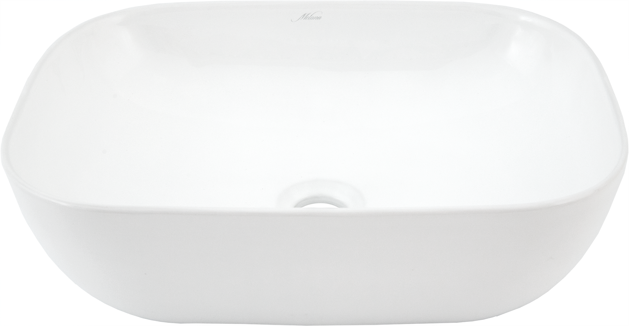 Изображение товара Раковина Melana MLN-78105 накладная 46х32,5 см белая глянцевая