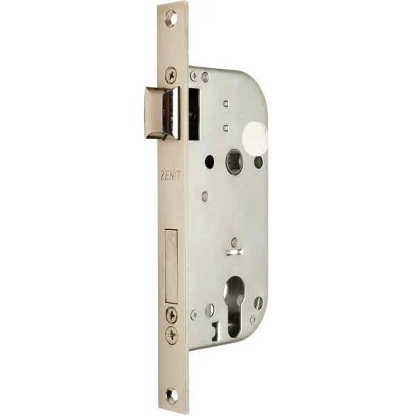 Замок врезной «Зенит» ЗВ7-70, цвет хром