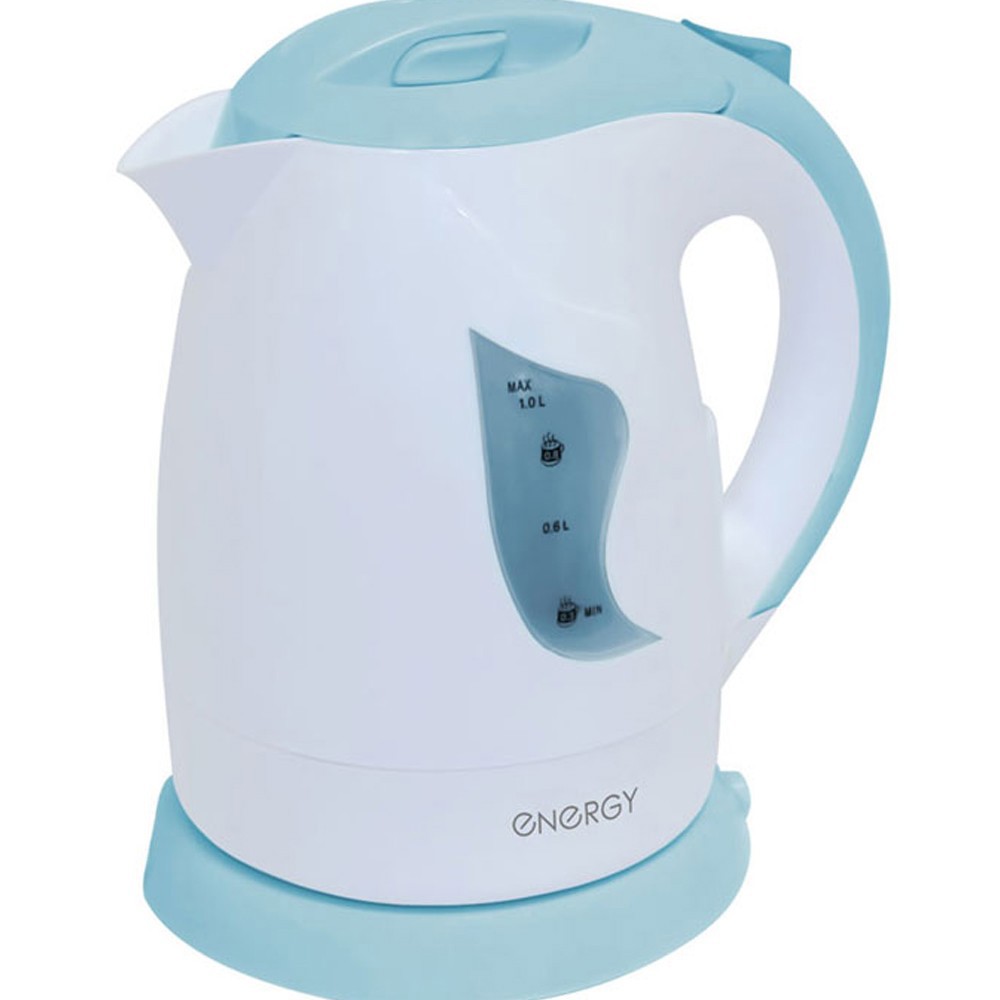 Изображение товара Электрический чайник ENERGY E-209 1 л пластиковый с автоматическим выключением
