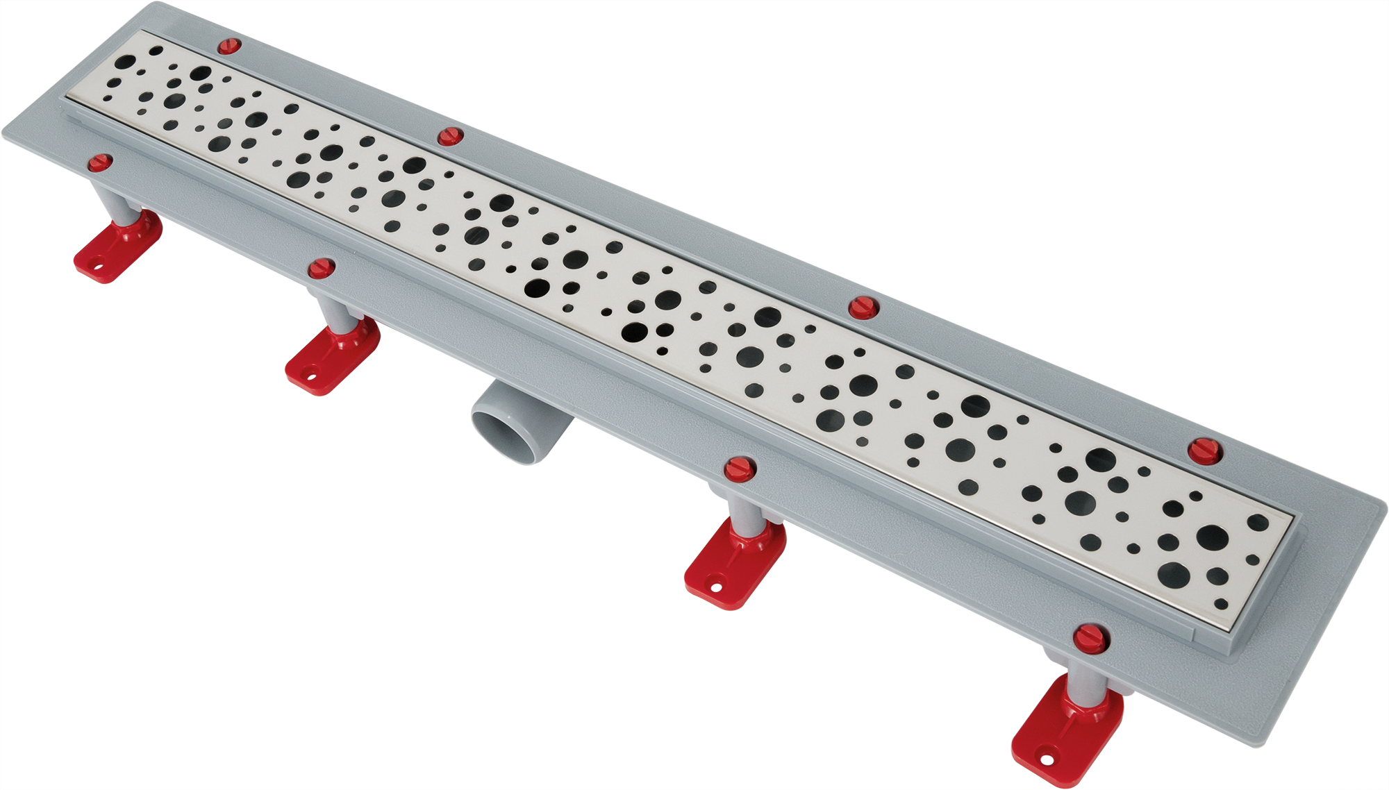 Изображение товара Душевой трап Ани Пласт "Бриз" 650 мм гидрозатвор глянцевая решетка Россия