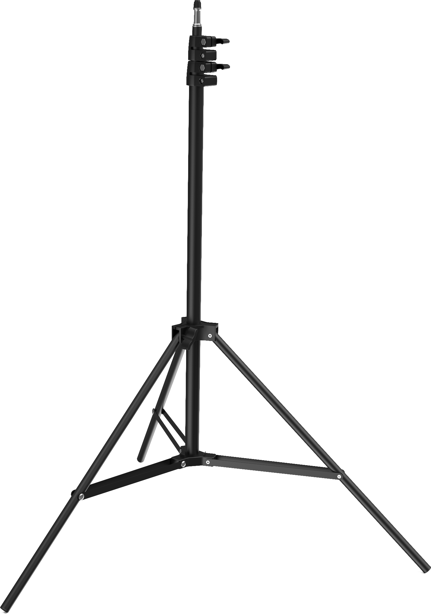 Напольная тренога для установки кольцевого светильника Gauss 68-208 см, цвет чёрный - 1