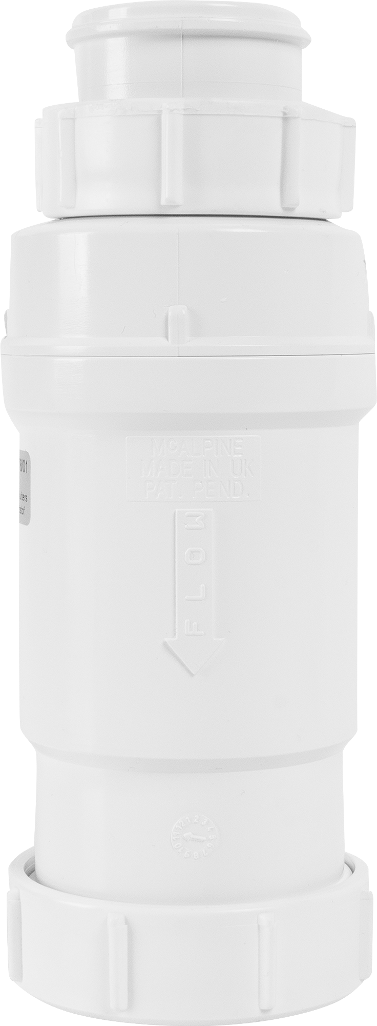 Изображение товара Сифон McAlpine с сухим затвором ø50 мм полипропилен MRNRV50-PB