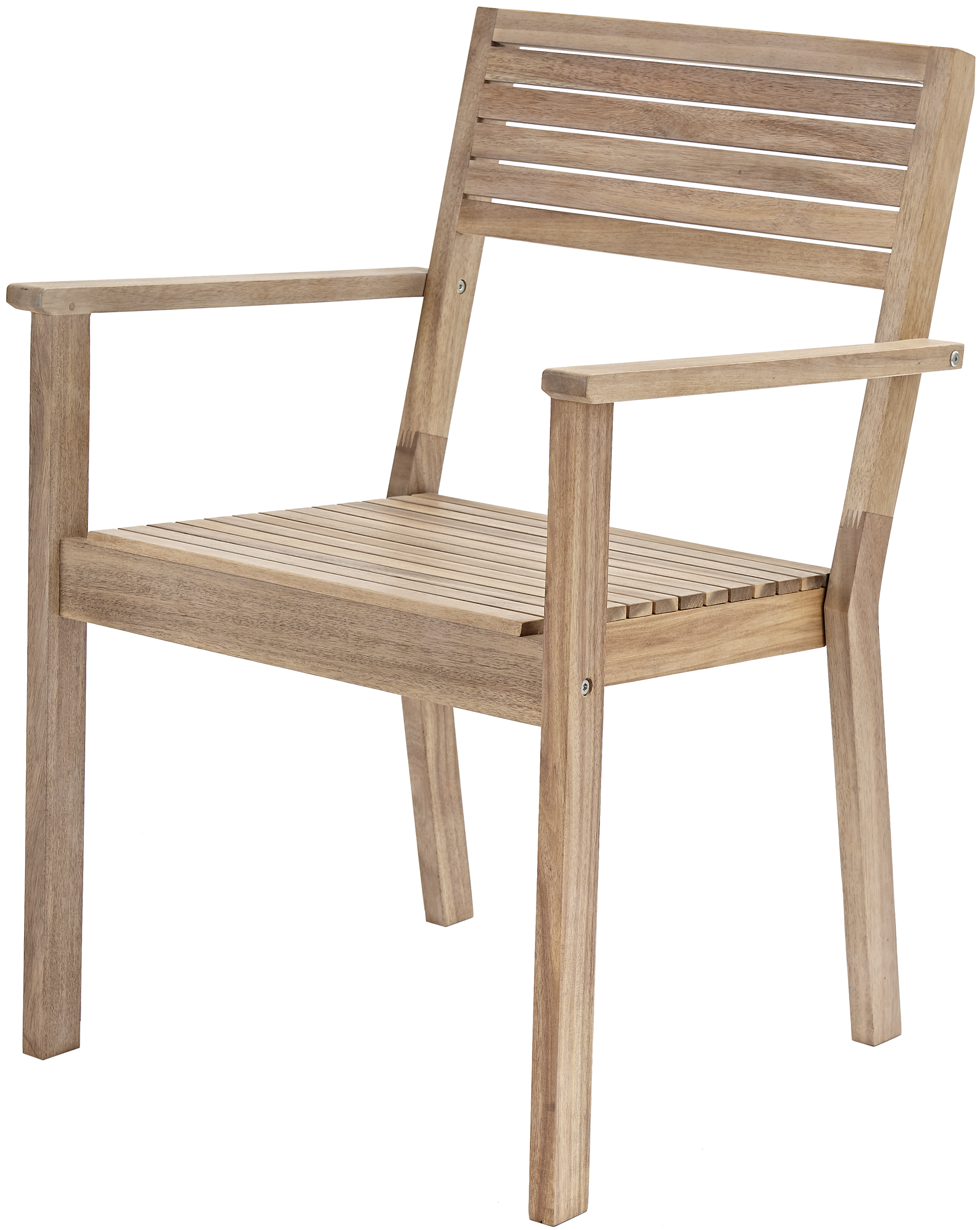 Изображение товара Кресло садовое Naterial Fix из акации 1 местное легкое и прочное для сада и террасы