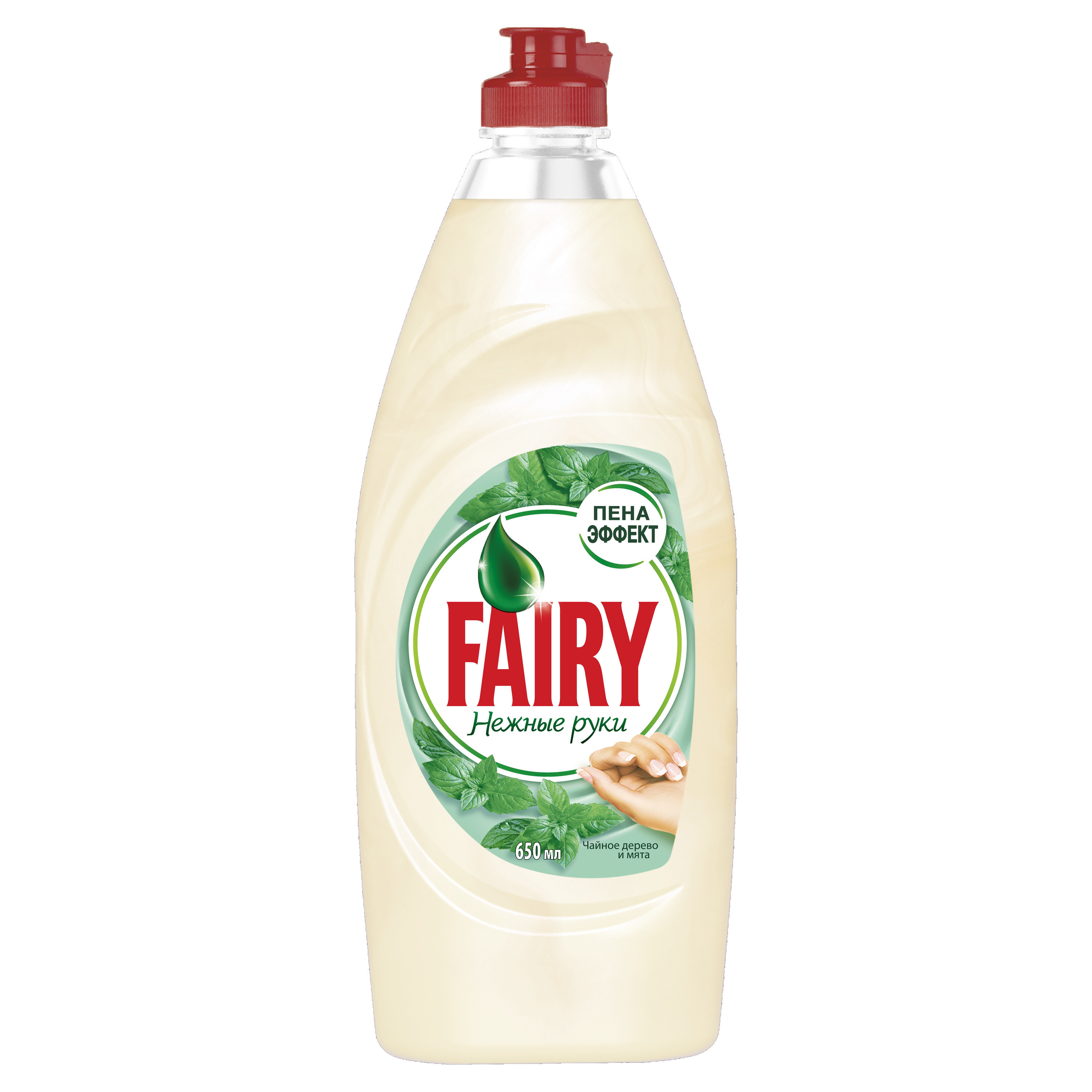 Изображение товара Средство для мытья посуды Fairy «Нежные руки Чай» 650 мл