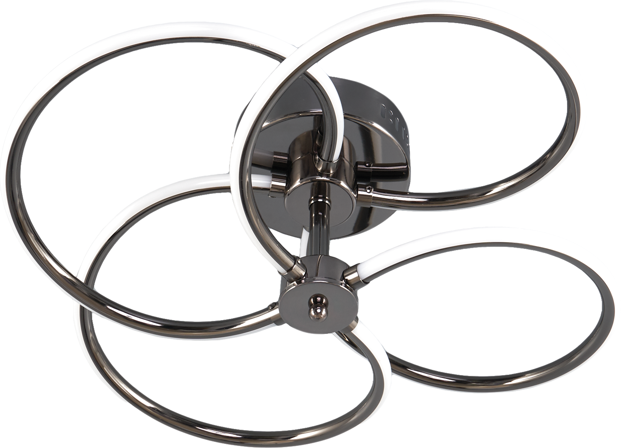 Изображение товара Люстра потолочная светодиодная «Muela» с пультом управления, 18 м², регулируемый белый свет, цвет черный