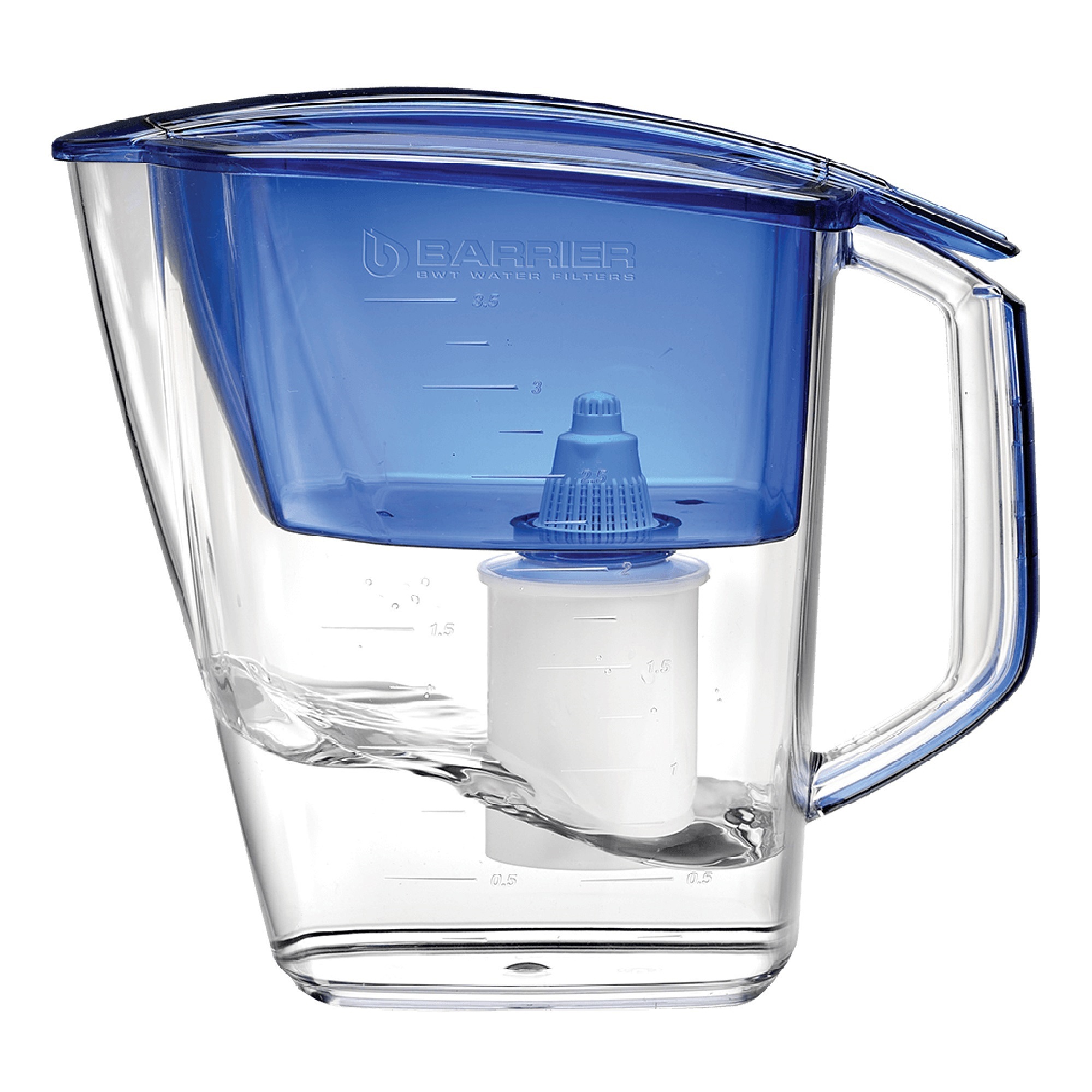 Изображение товара Фильтр-кувшин для воды Барьер Гранд 4 л индиго со сменными кассетами
