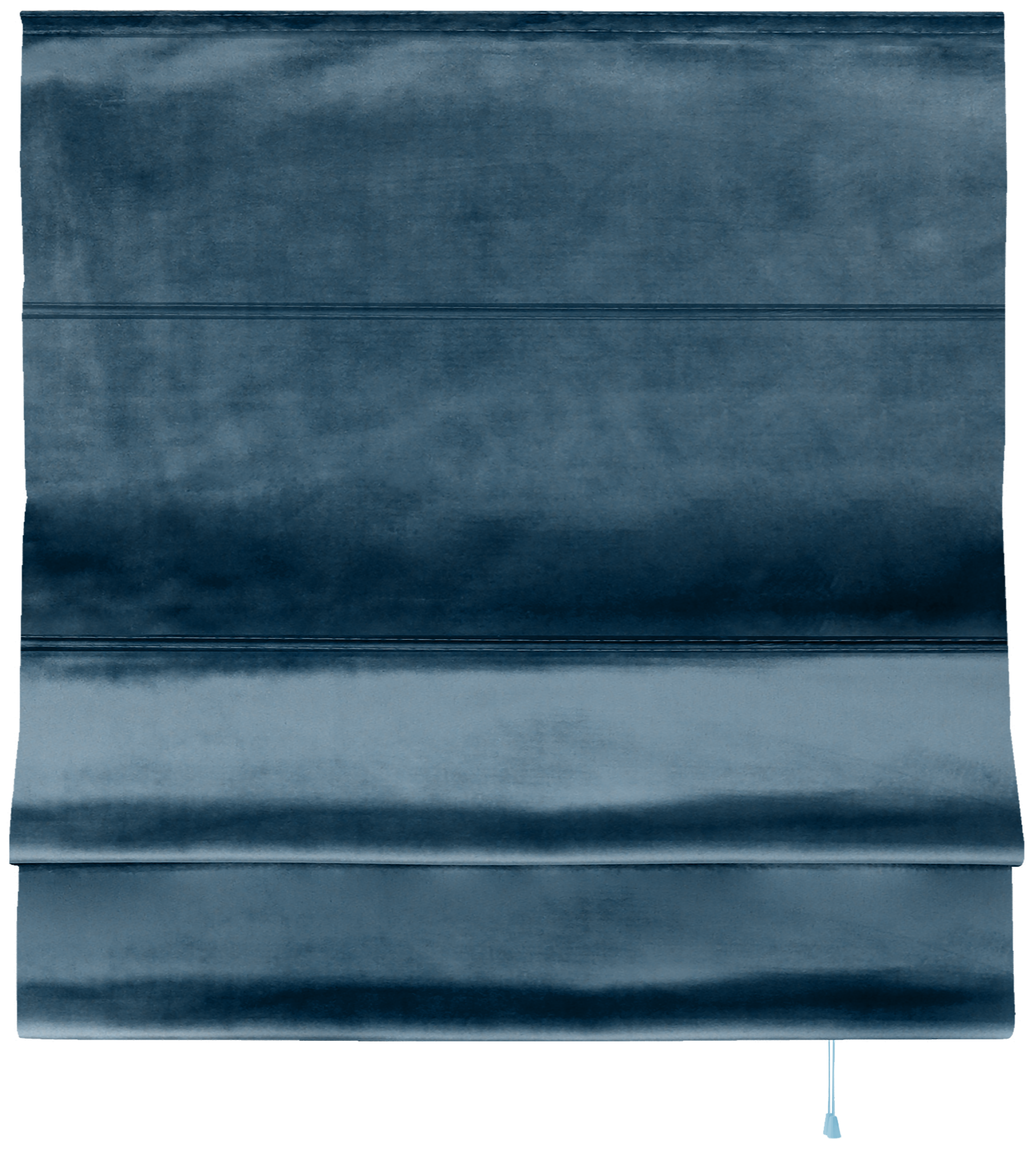 Изображение товара Римская штора Милфид 140x190 см синий однотонный пластиковая монтаж