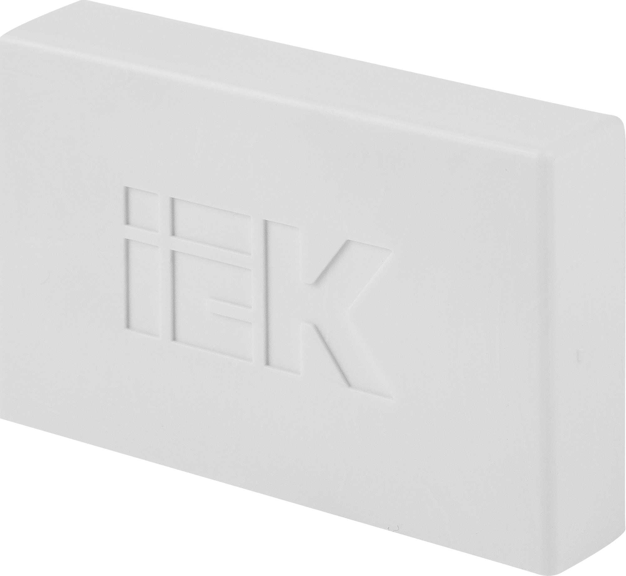 Изображение товара Заглушка для кабель-канала IEK 60x40 мм белый комплект 4 шт.