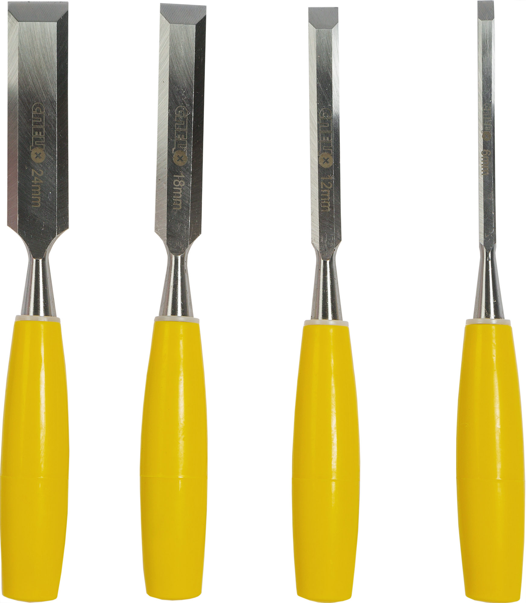 Изображение товара Набор стамесок Спец 3383 4 шт 6-24 мм для деревообработки