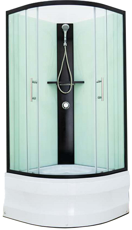 Изображение товара Душевая кабина Р-506 с высоким поддоном 1/4 круга